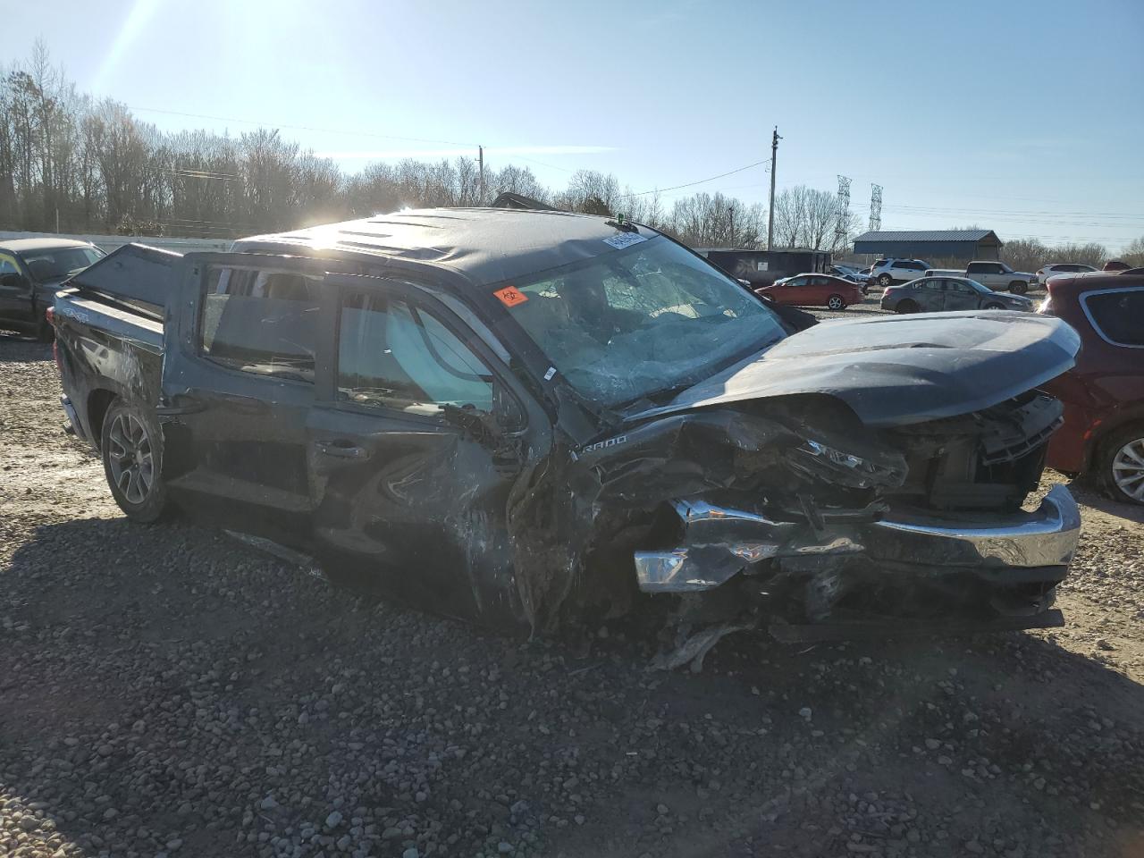 2022 CHEVROLET SILVERADO LTD K1500 LT-L VIN:1GCPYJEK1NZ102885