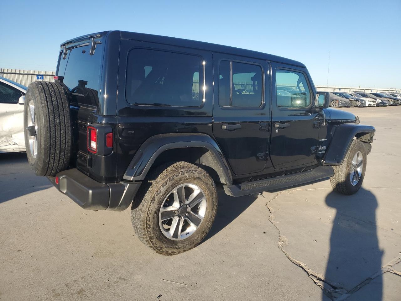 2022 JEEP WRANGLER UNLIMITED SAHARA VIN:1C4HJXEG9NW191002