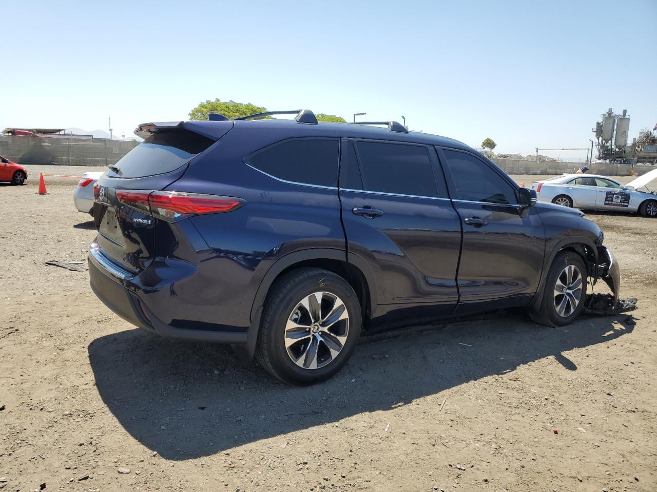 2023 TOYOTA HIGHLANDER HYBRID XLE VIN:5TDKARAH2PS018635