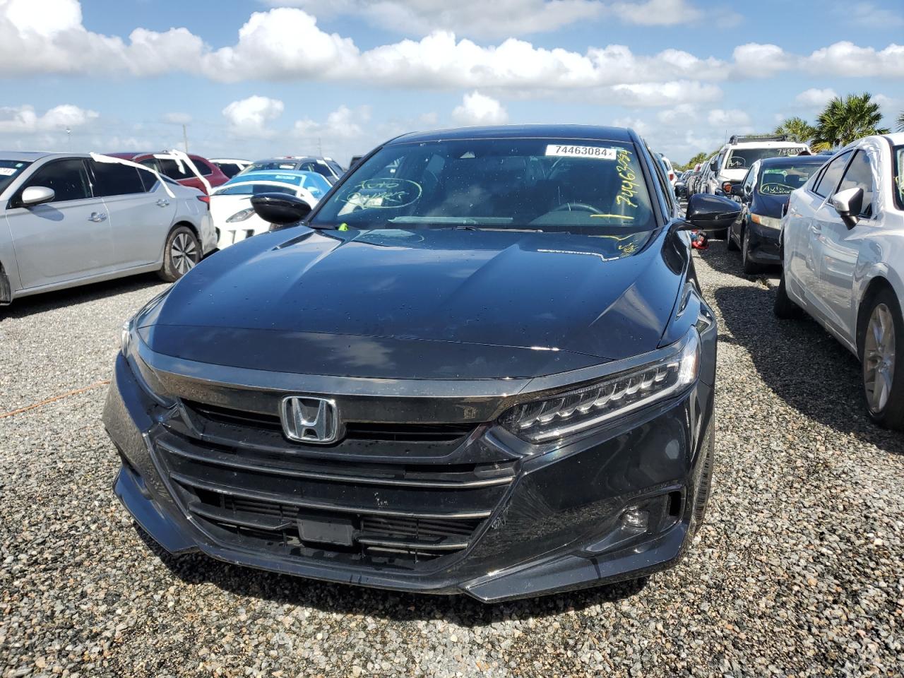 2022 HONDA ACCORD SPORT VIN:1HGCV1F30NA111351