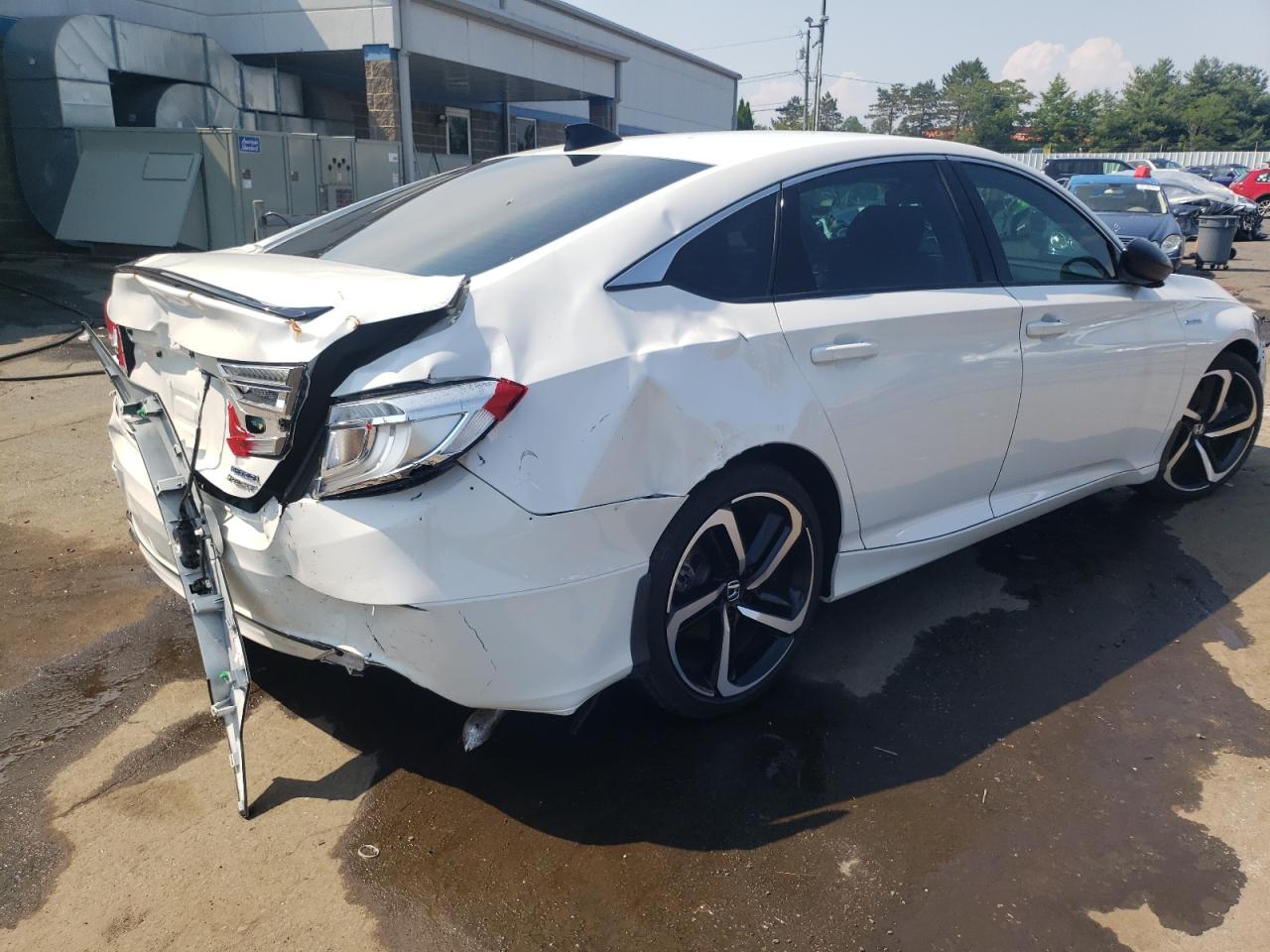 2022 HONDA ACCORD HYBRID SPORT VIN:1HGCV3F28NA034506