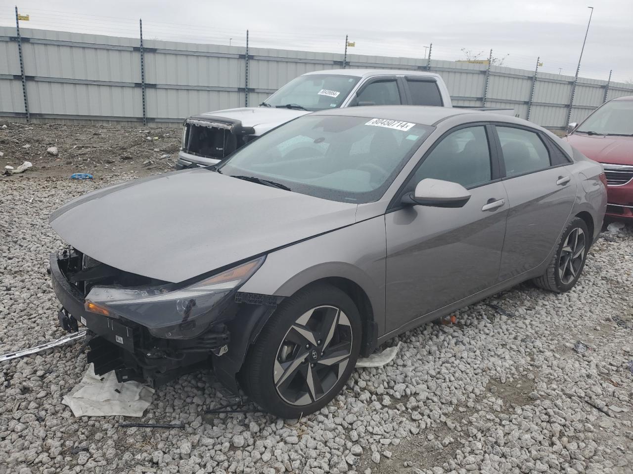 2023 HYUNDAI ELANTRA SEL VIN:KMHLS4AG3PU452503