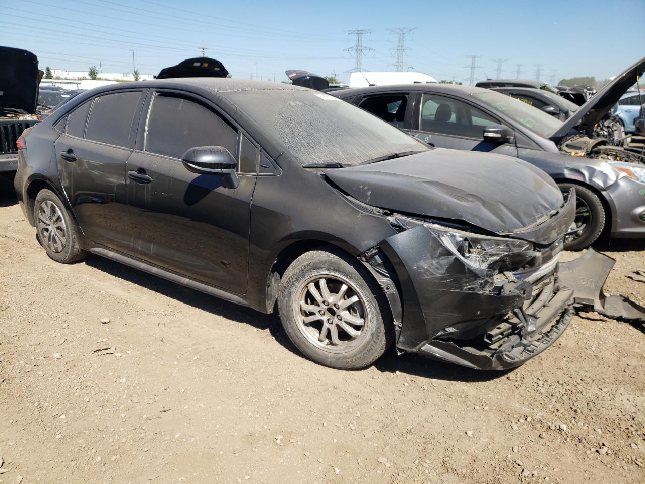 2022 TOYOTA COROLLA LE VIN:JTDEAMDEXNJ045979