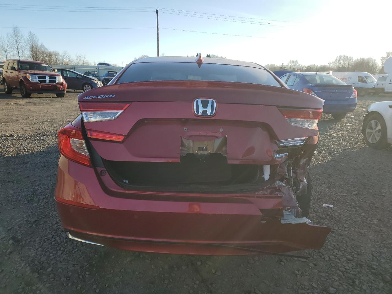 2022 HONDA ACCORD HYBRID EXL VIN:1HGCV3F5XNA025591