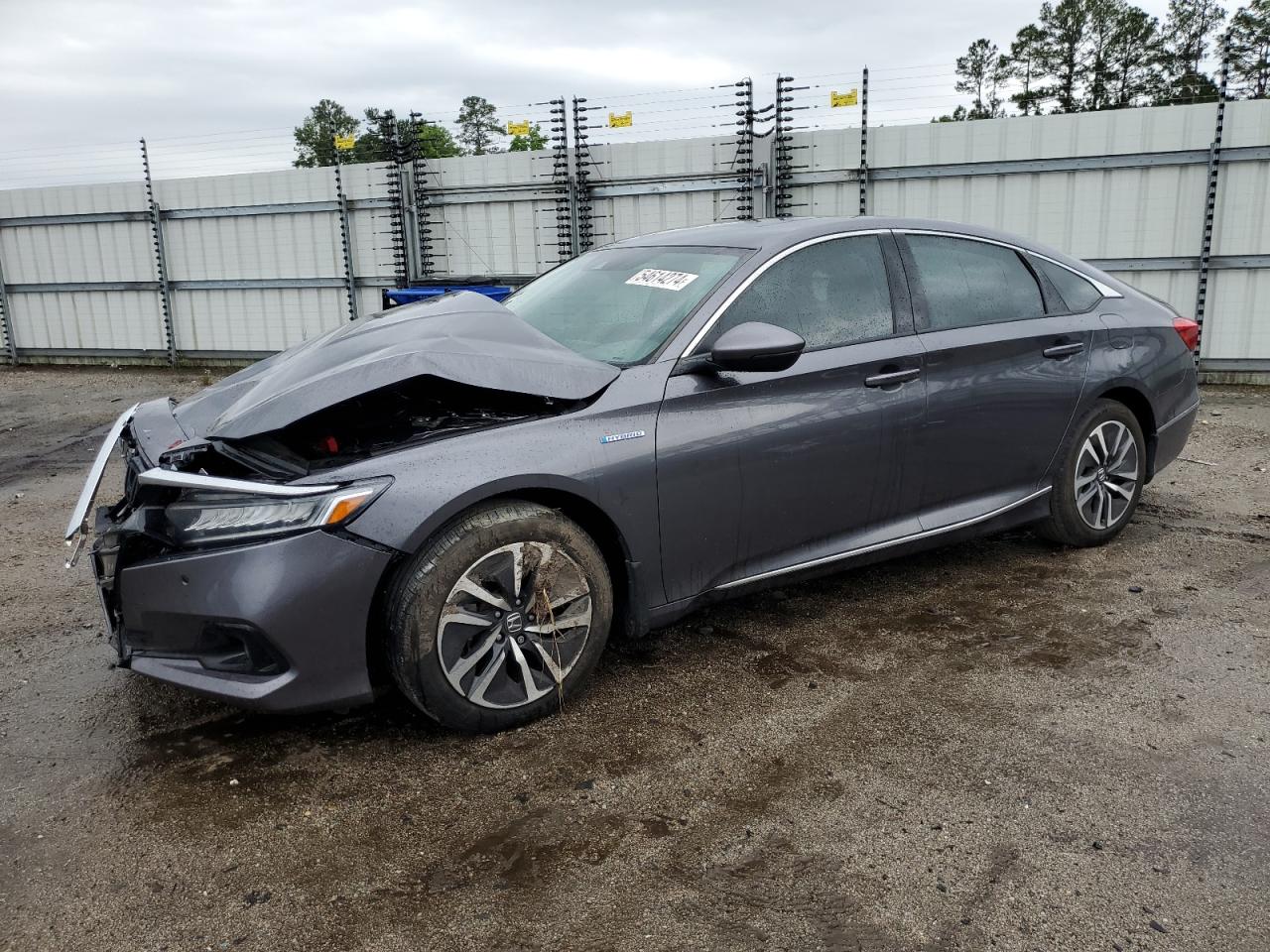 2022 HONDA ACCORD HYBRID EXL VIN:1HGCV3F57NA020073
