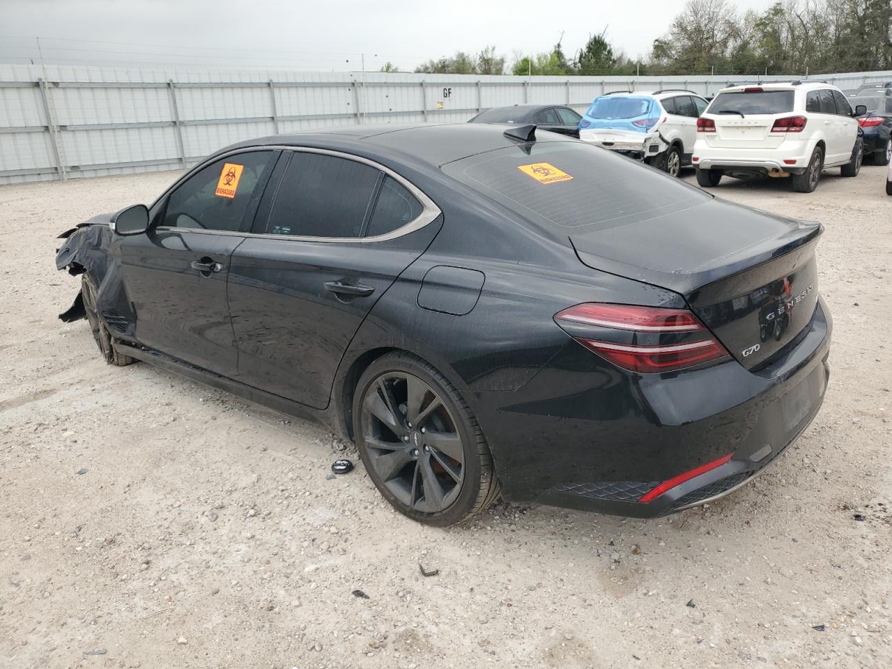 2023 GENESIS G70 BASE VIN:KMTG34TA3PU106478