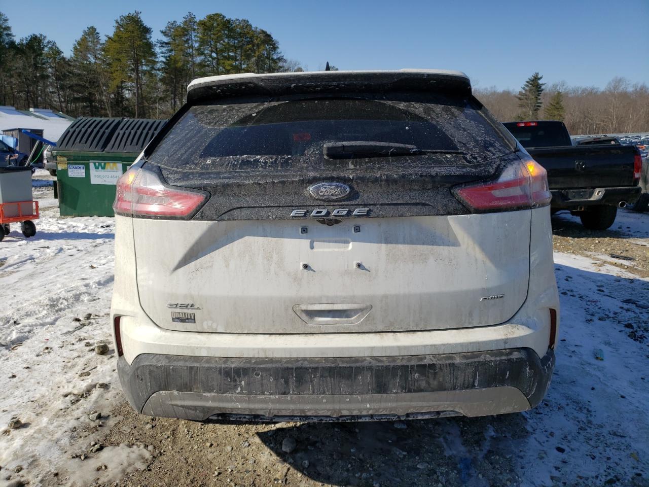 2022 FORD EDGE SEL VIN:2FMPK4J94NBA76867