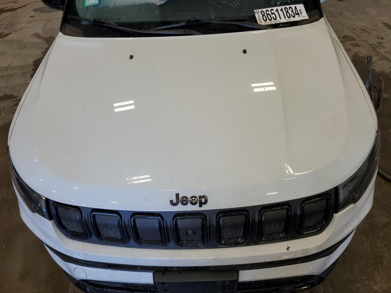 2022 JEEP COMPASS LATITUDE VIN:3C4NJCBB4NT234736