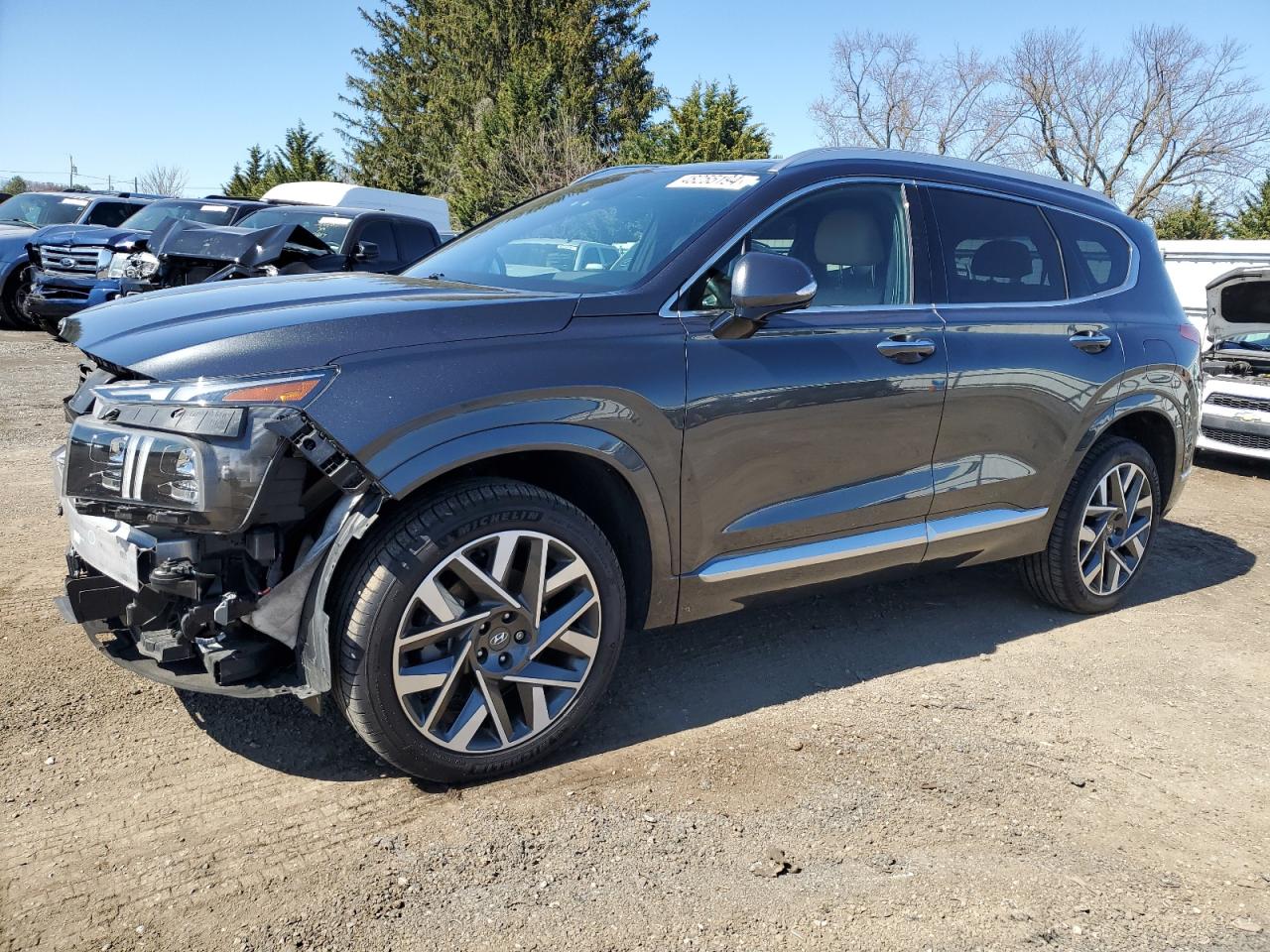 2022 HYUNDAI SANTA FE CALLIGRAPHY VIN:5NMS5DAL8NH470777