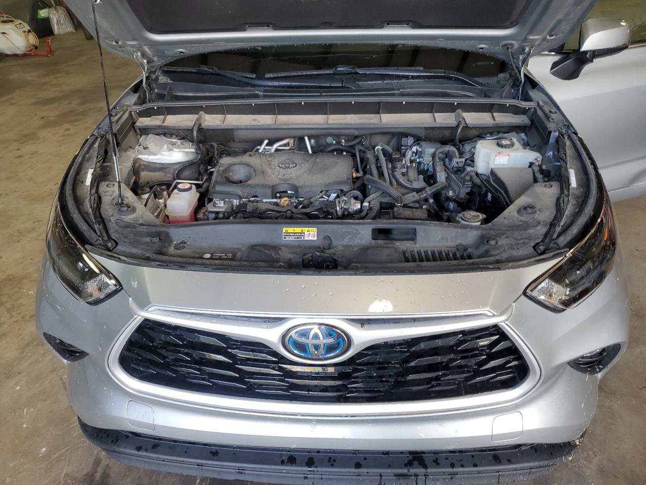 2022 TOYOTA HIGHLANDER HYBRID XLE VIN:5TDGARAH1NS012960