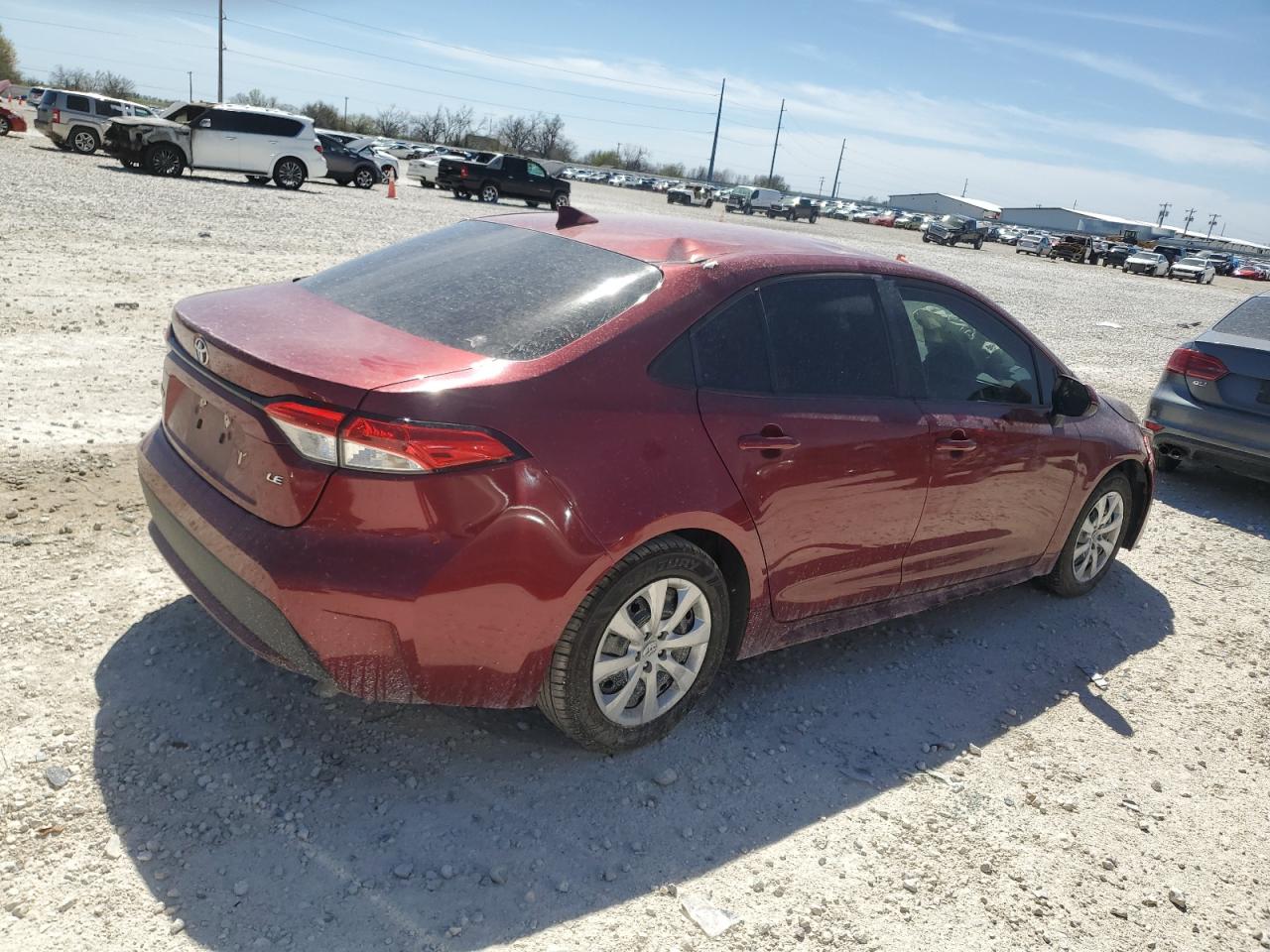 2022 TOYOTA COROLLA LE VIN:5YFEPMAE3NP323801