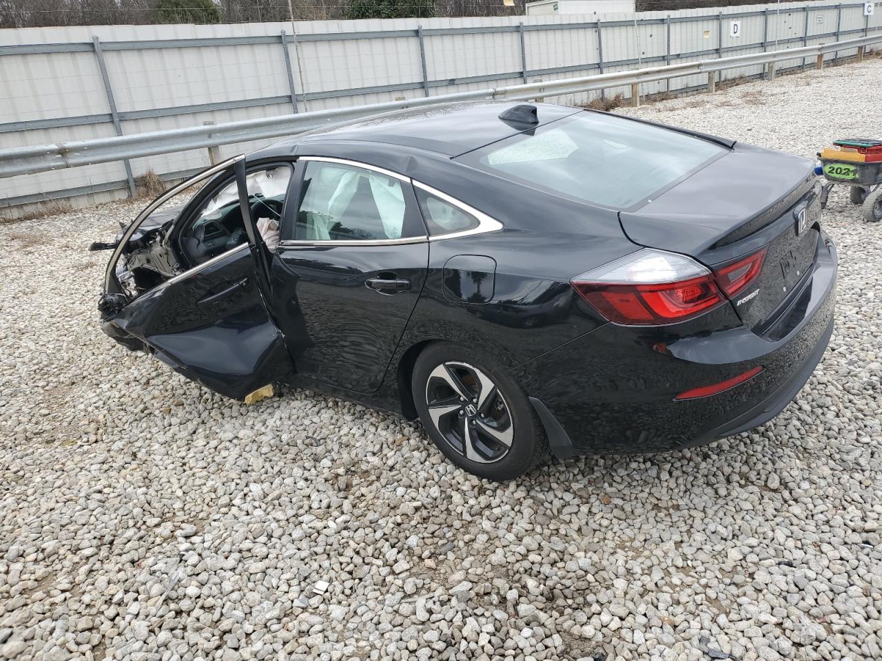 2022 HONDA INSIGHT EX VIN:19XZE4F59NE014884