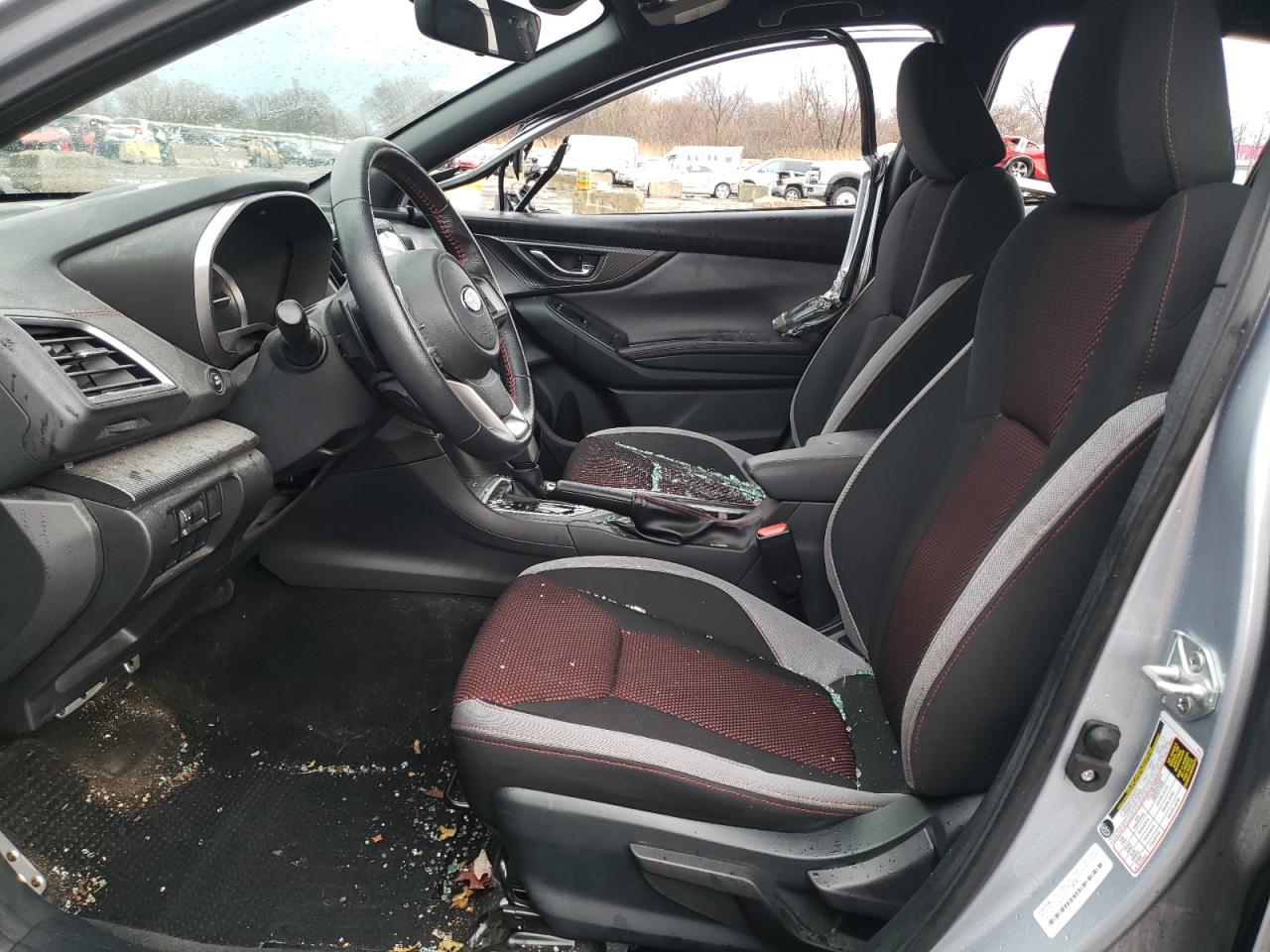 2022 SUBARU IMPREZA SPORT VIN:4S3GTAL64N3720127