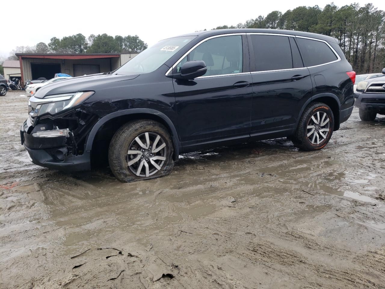 2022 HONDA PILOT EXL VIN:5FNYF6H55NB009340