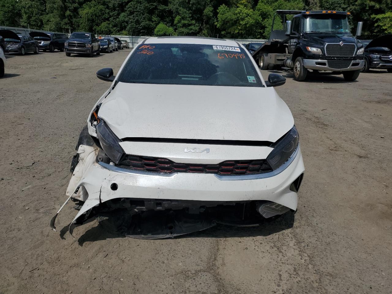 2023 KIA FORTE GT LINE VIN:WP0AA2A8XNS255297