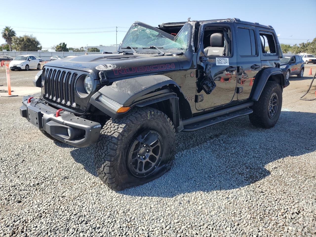 2023 JEEP WRANGLER RUBICON VIN:1C4JJXFG8PW581771