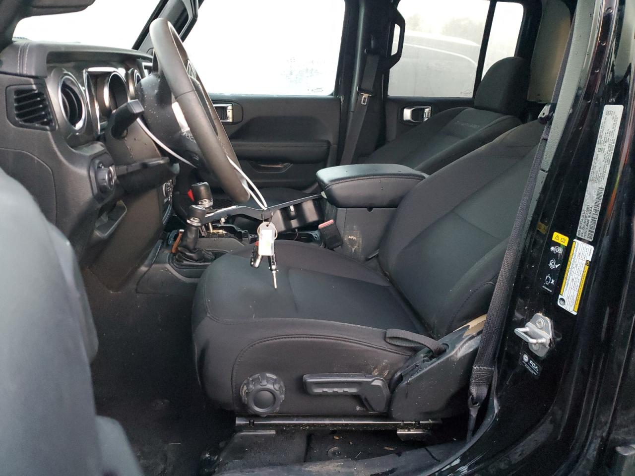 2023 JEEP GLADIATOR OVERLAND VIN:1C6HJTFG4PL550551