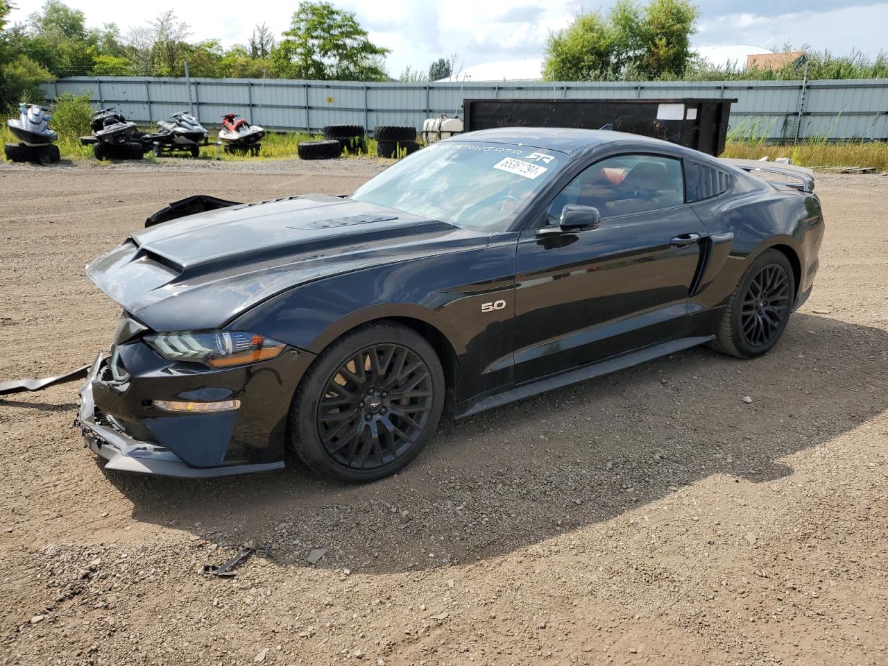 2022 FORD MUSTANG GT VIN:1FA6P8CF1N5111306
