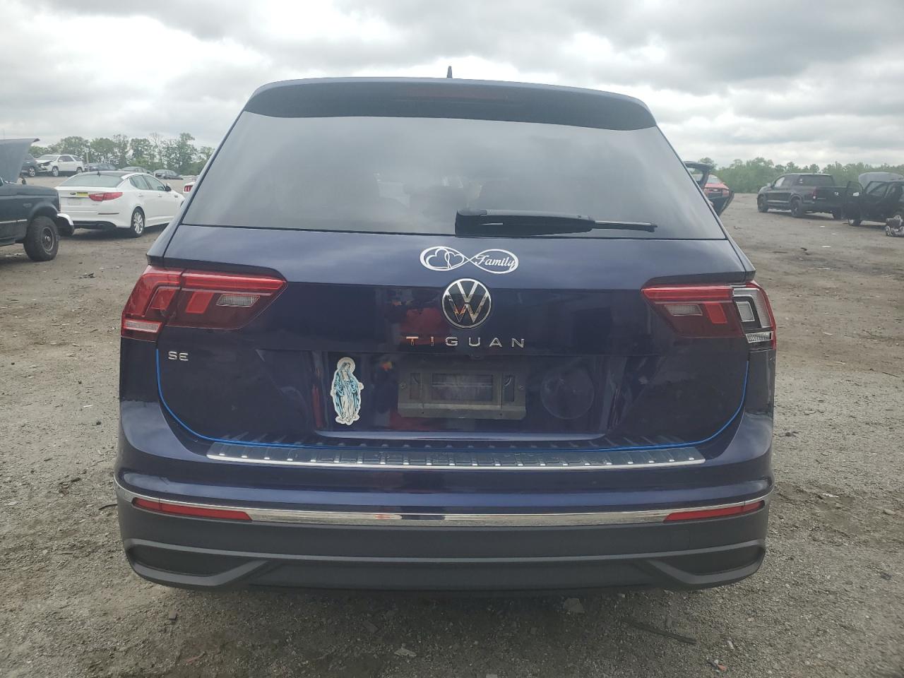 2023 VOLKSWAGEN TIGUAN SE VIN:3VVNB7AX7PM040282