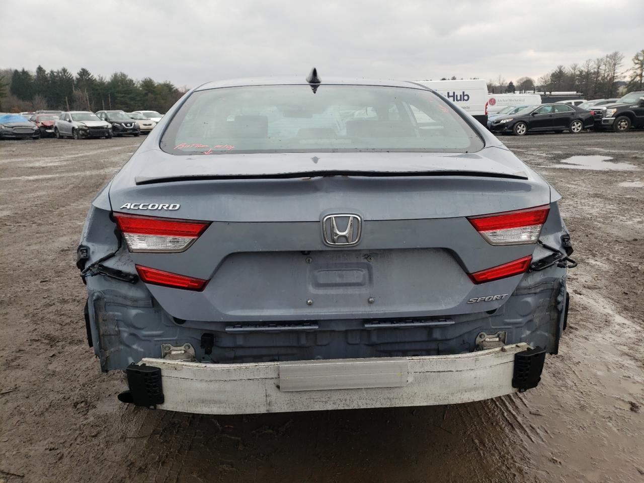 2022 HONDA ACCORD SPORT VIN:1HGCV1F37NA044148