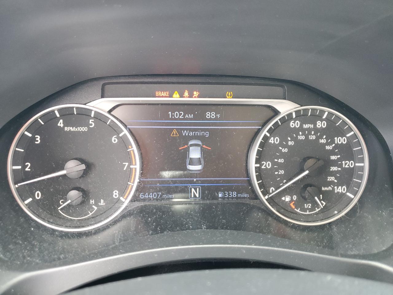 2022 NISSAN ALTIMA SV VIN:1N4BL4DV8NN318347