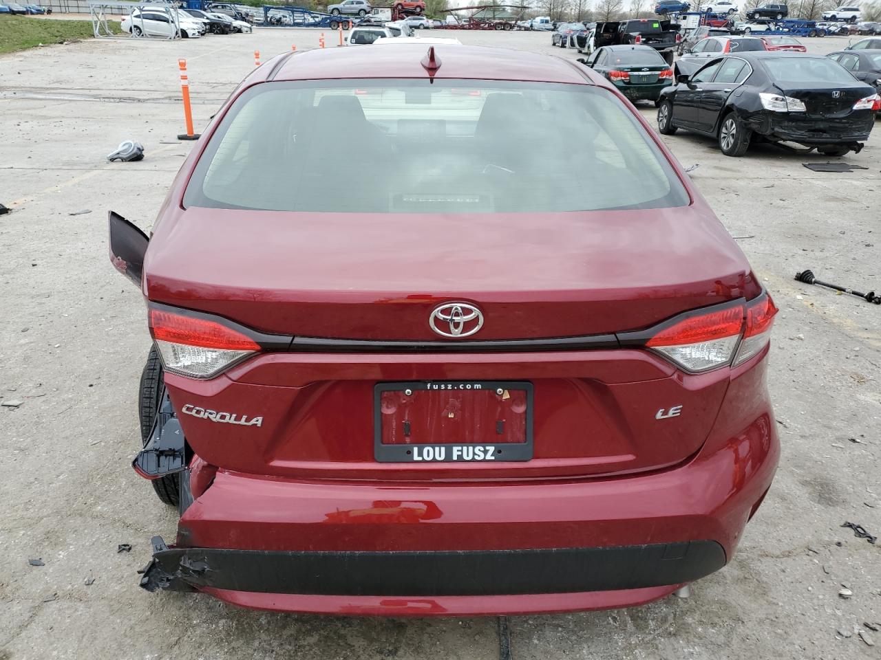 2022 TOYOTA COROLLA LE VIN:JTDEPMAE3NJ197220