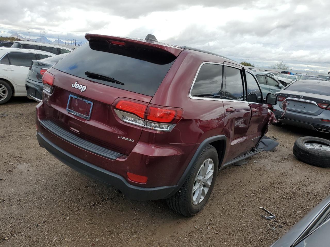 2022 JEEP GRAND CHEROKEE LAREDO E VIN:1C4RJEAG2NC180598