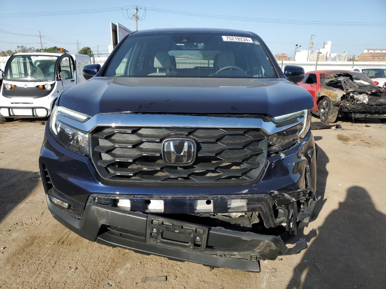 2022 HONDA PASSPORT EXL VIN:5FNYF8H52NB023983