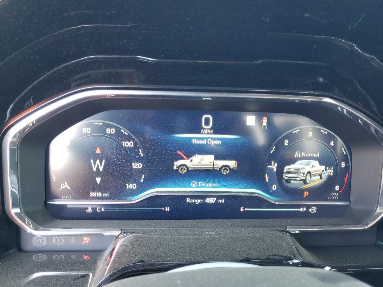 2023 CHEVROLET SILVERADO K1500 LTZ VIN:1GCUDGE85PZ203694