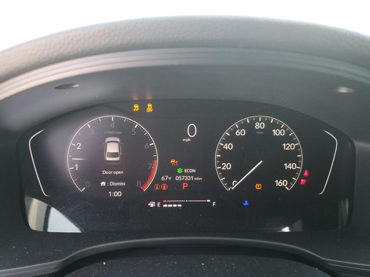 2022 HONDA CIVIC SPORT VIN:2HGFE2F55NH550910