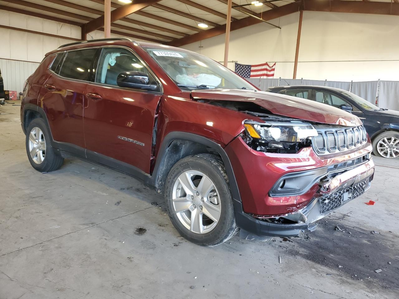 2022 JEEP COMPASS LATITUDE VIN:3C4NJDBB0NT108749