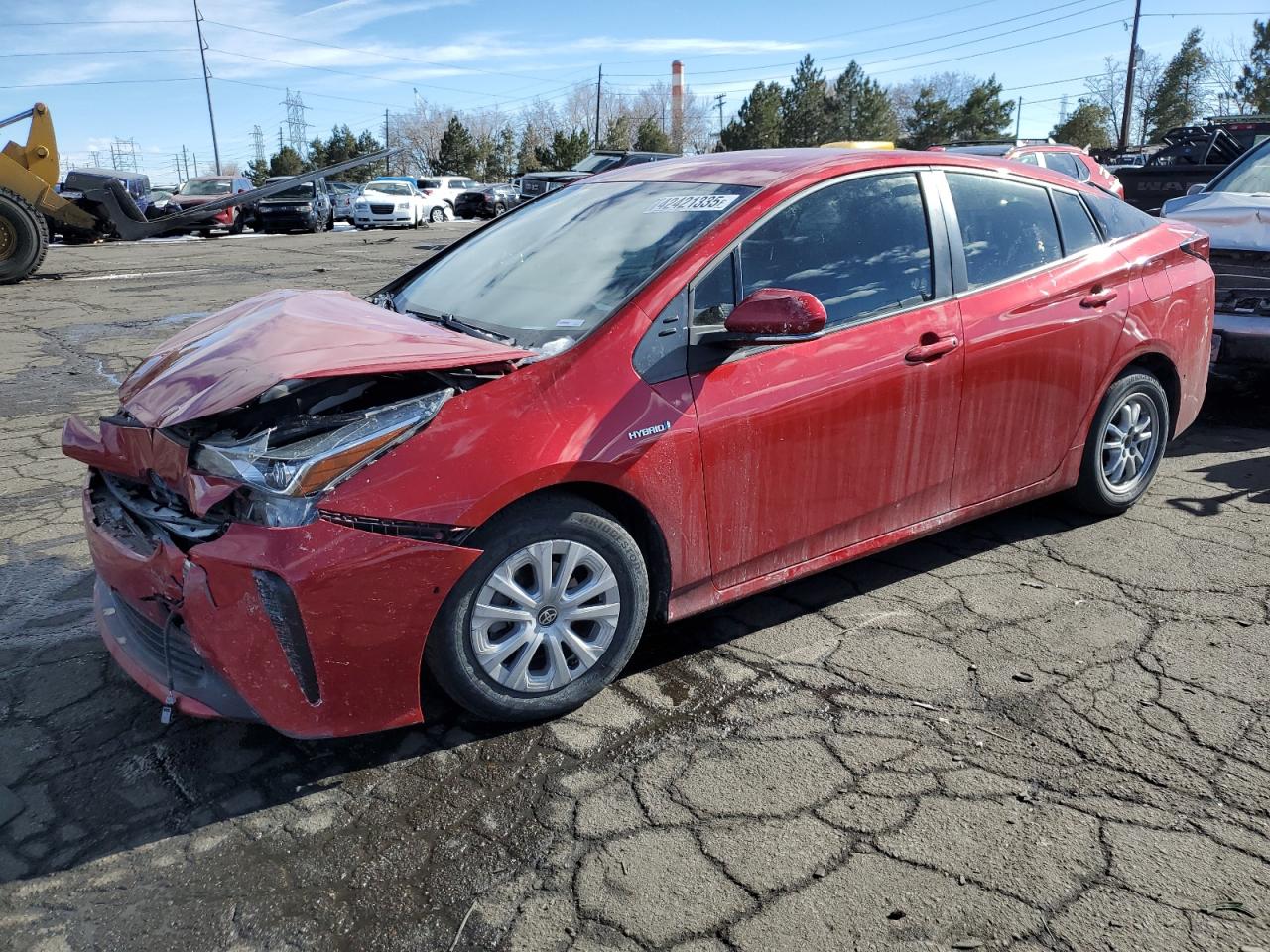 2022 TOYOTA PRIUS NIGHT SHADE VIN:JTDKAMFUXN3160514