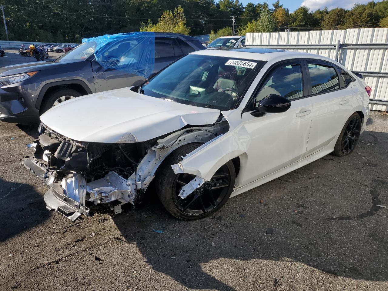 2022 HONDA CIVIC SPORT VIN:2HGFE2F51NH593270