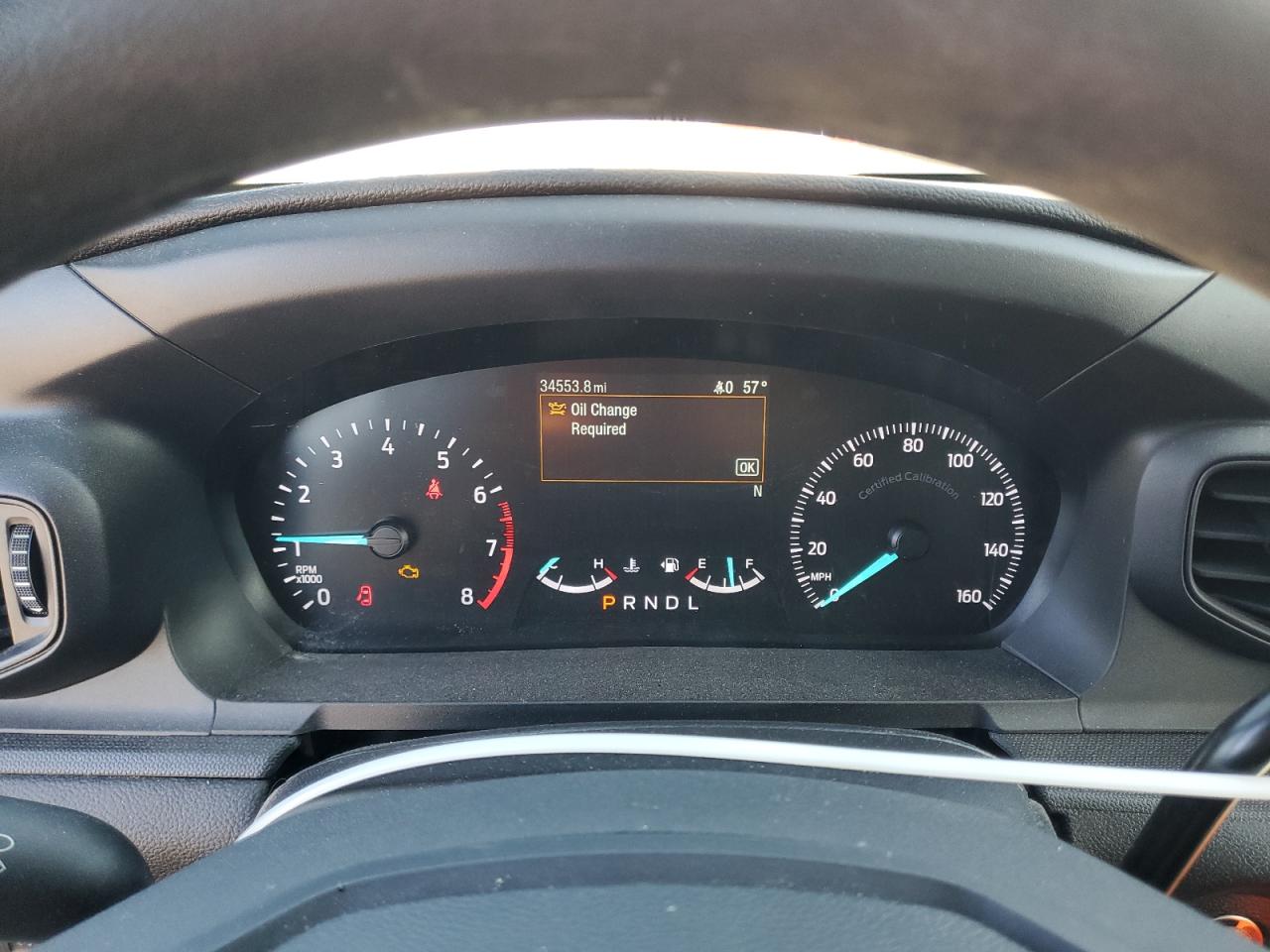 2022 FORD EXPLORER POLICE INTERCEPTOR VIN:1FM5K8AB3NGB80924