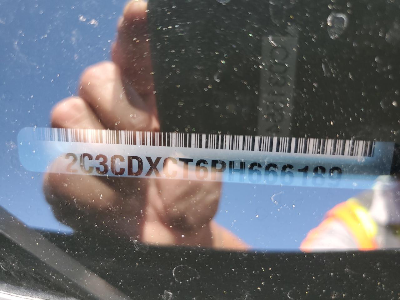 2023 DODGE CHARGER R/T VIN:2C3CDXCT6PH666189