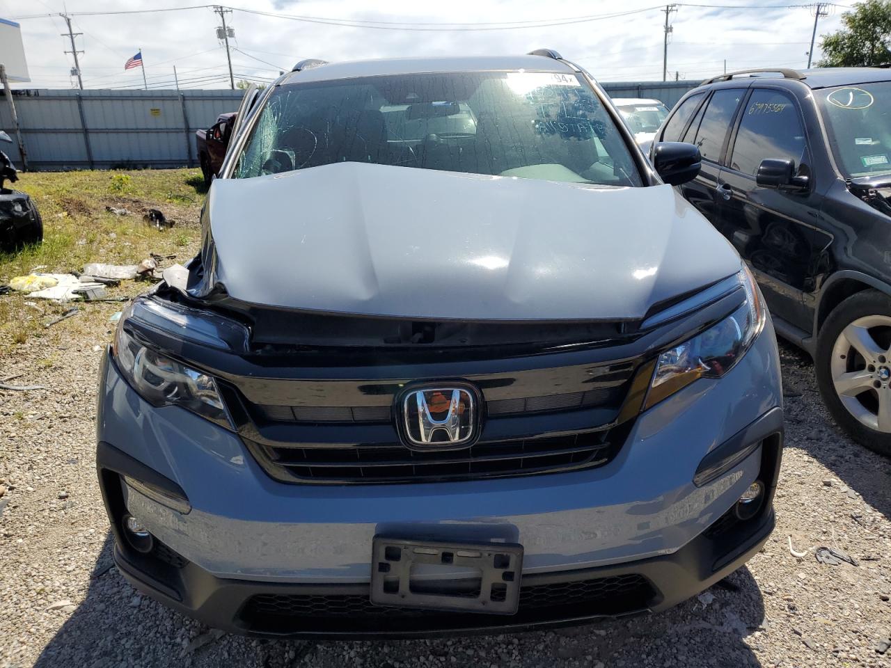 2022 HONDA PILOT SPORT VIN:5FNYF5H37NB023720