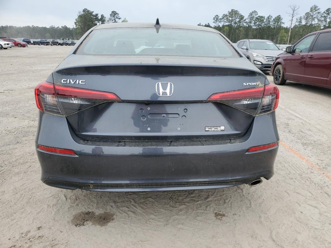 2022 HONDA CIVIC SPORT VIN:2HGFE2F51NH512056