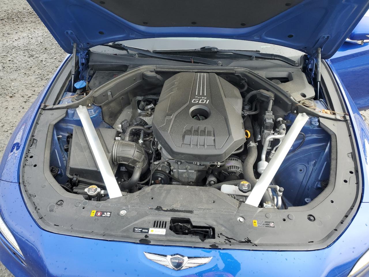 2022 GENESIS G70 BASE VIN:KMTG34TA9NU095855