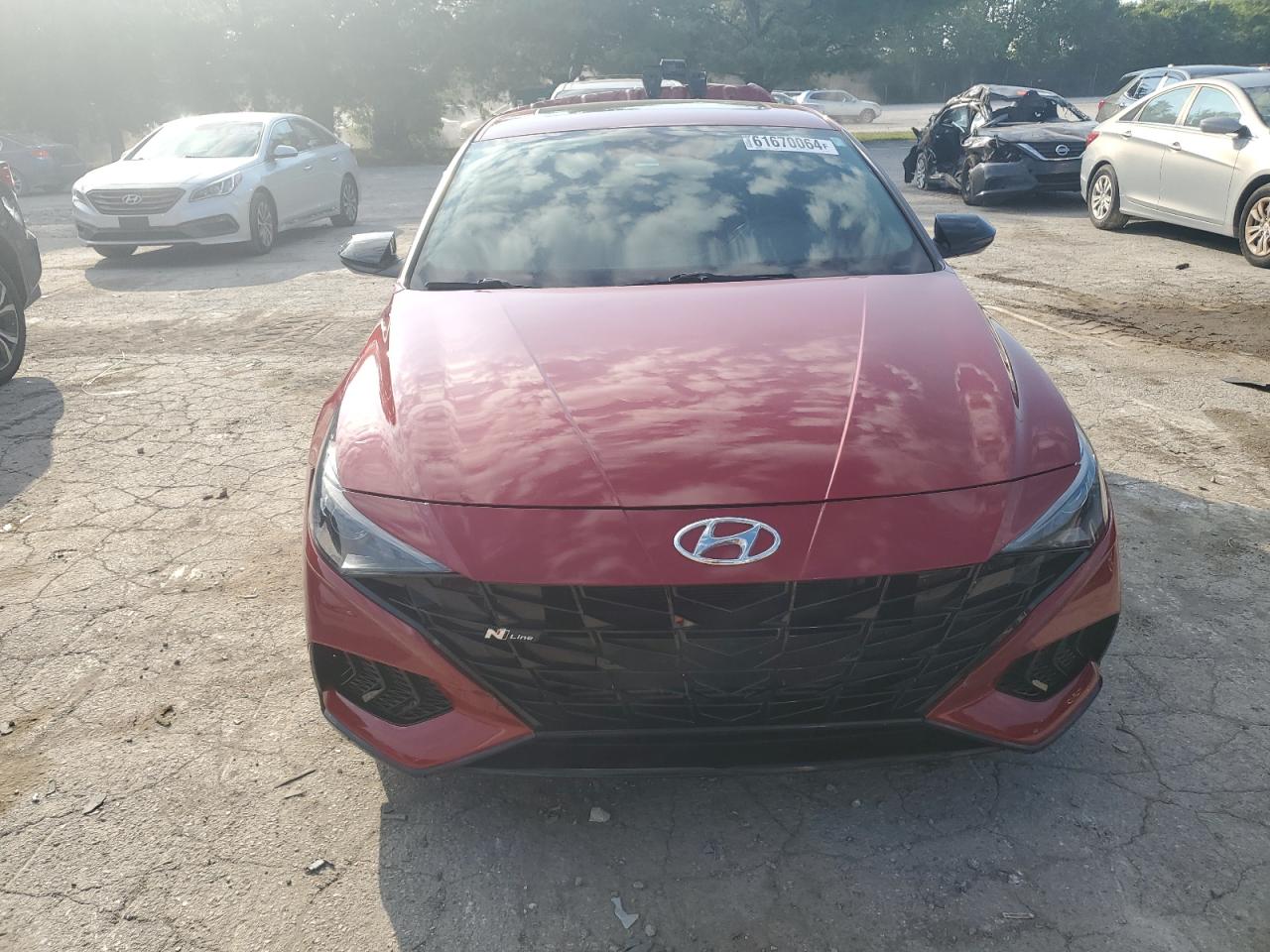 2022 HYUNDAI ELANTRA N LINE VIN:KMHLR4AF3NU237123