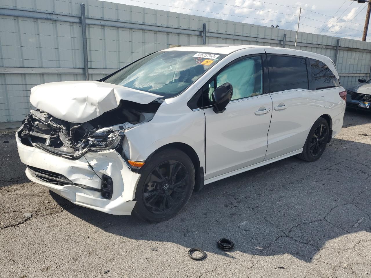 2023 HONDA ODYSSEY SPORT-L VIN:5FNRL6H78PB056640