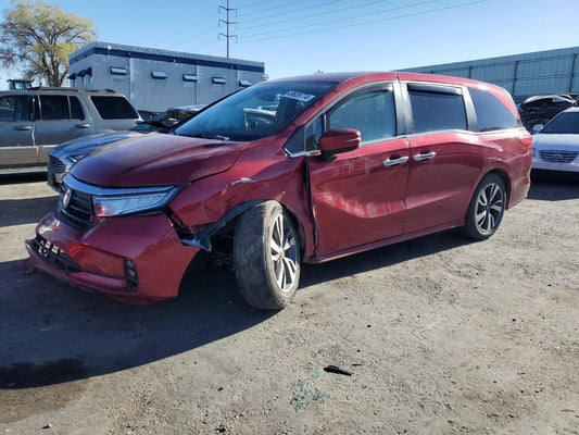 2022 HONDA ODYSSEY TOURING VIN:5FNRL6H88NB057888