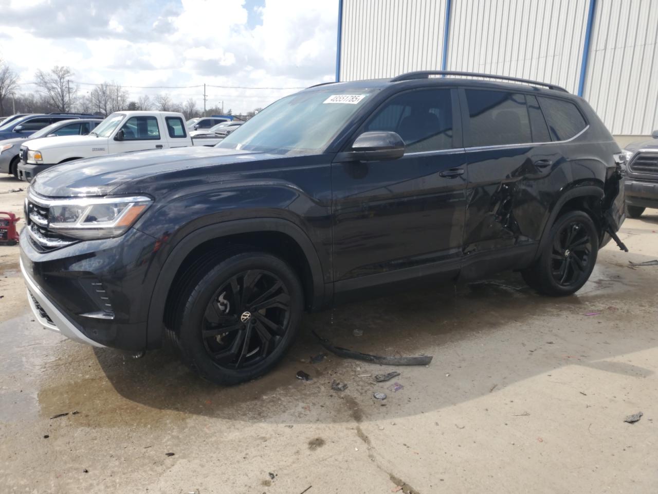 2022 VOLKSWAGEN ATLAS SE VIN:1V2KR2CA9NC546508