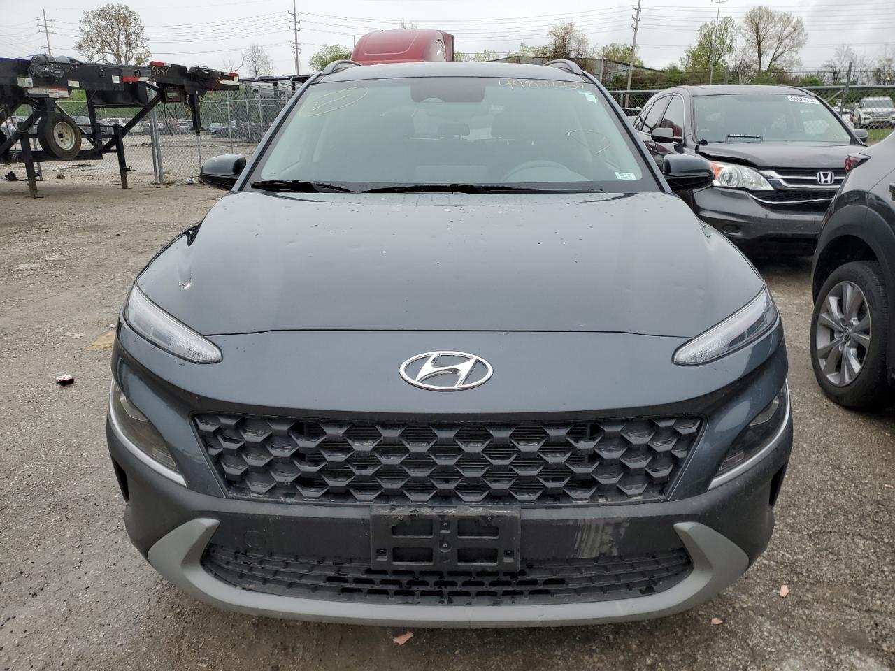 2022 HYUNDAI KONA SEL VIN:KM8K6CAB1NU831513