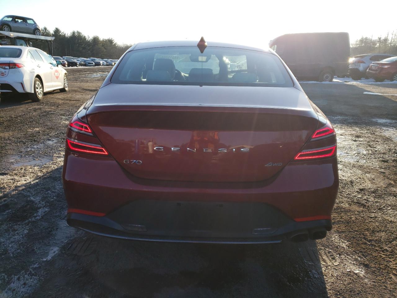 2023 GENESIS G70 BASE VIN:KMTG34TA3PU105945