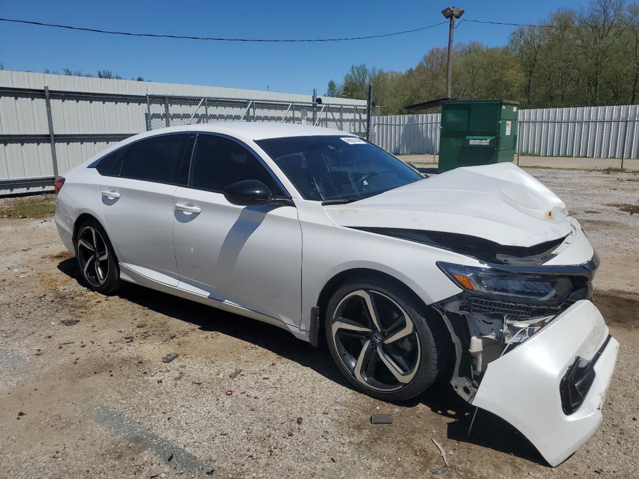 2022 HONDA ACCORD SPORT VIN:1HGCV1F3XNA004954