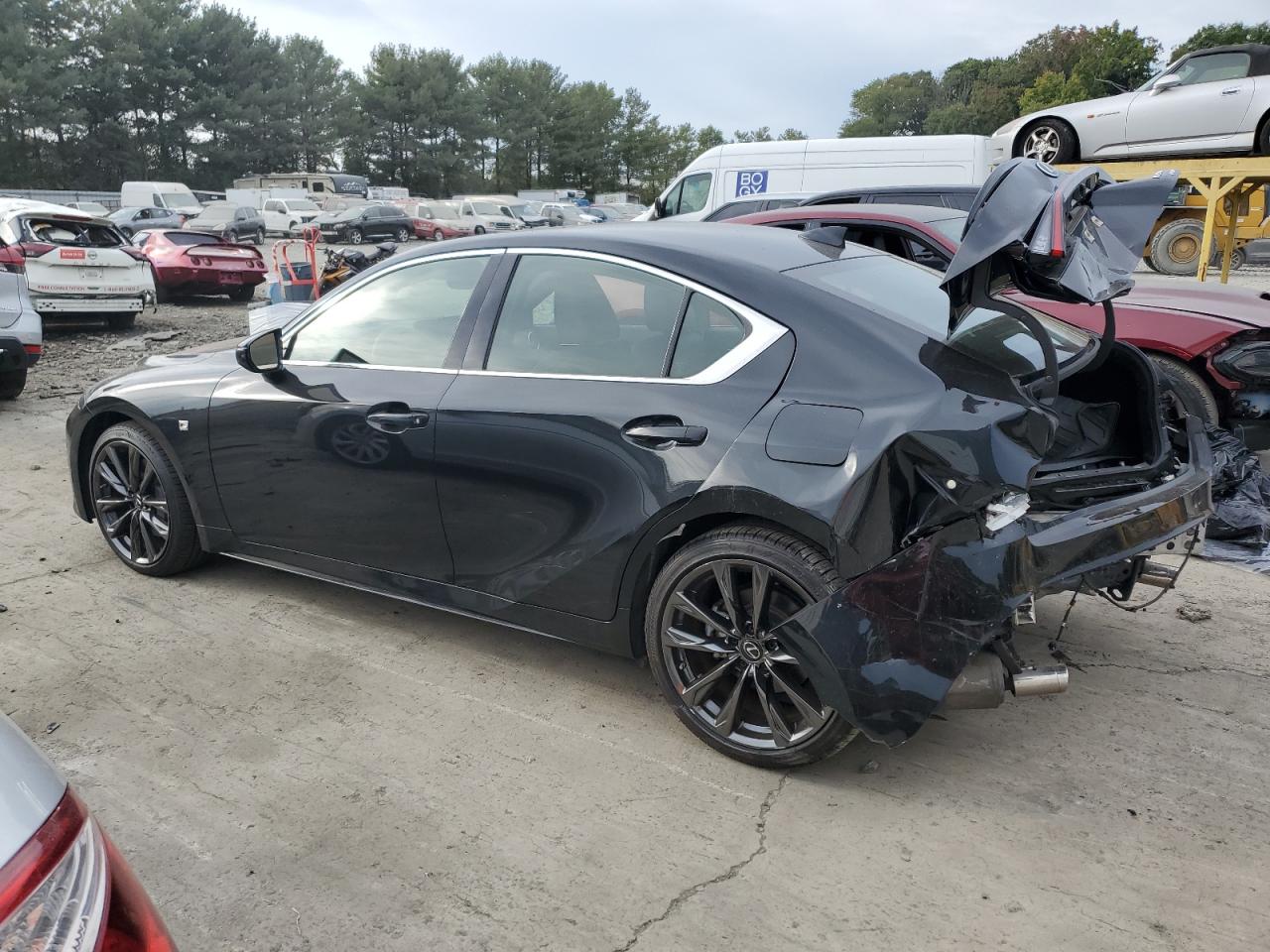 2022 LEXUS IS 350 F SPORT VIN:JTHGZ1E21N5024076