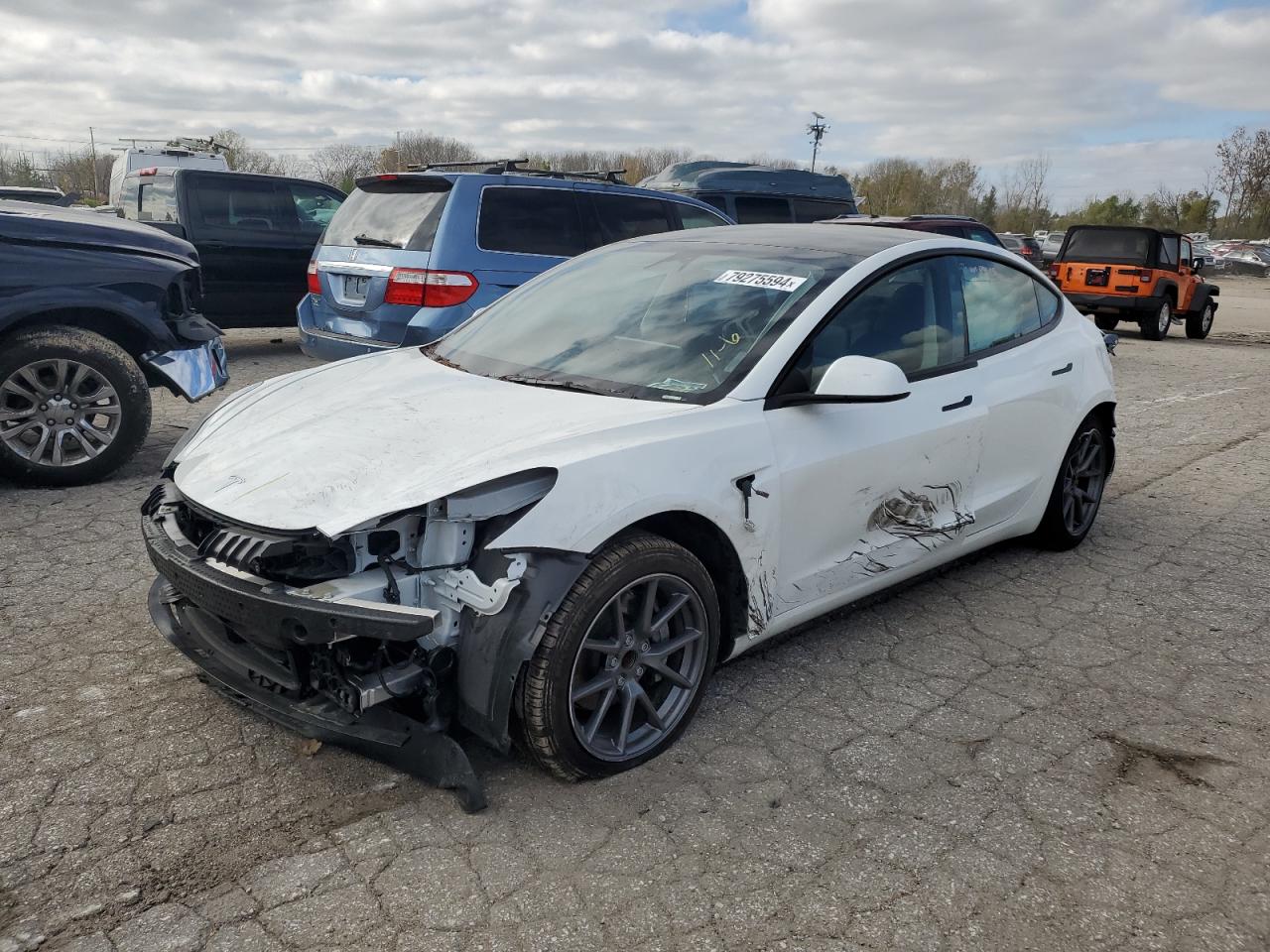 2023 TESLA MODEL 3  VIN:5YJ3E1EA7PF655824