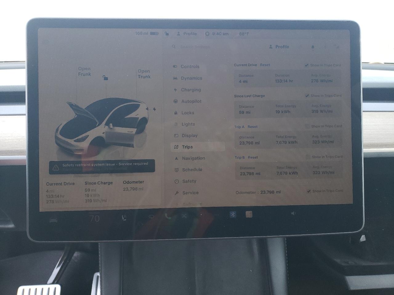 2023 TESLA MODEL Y  VIN:7SAYGDEF9PF624087
