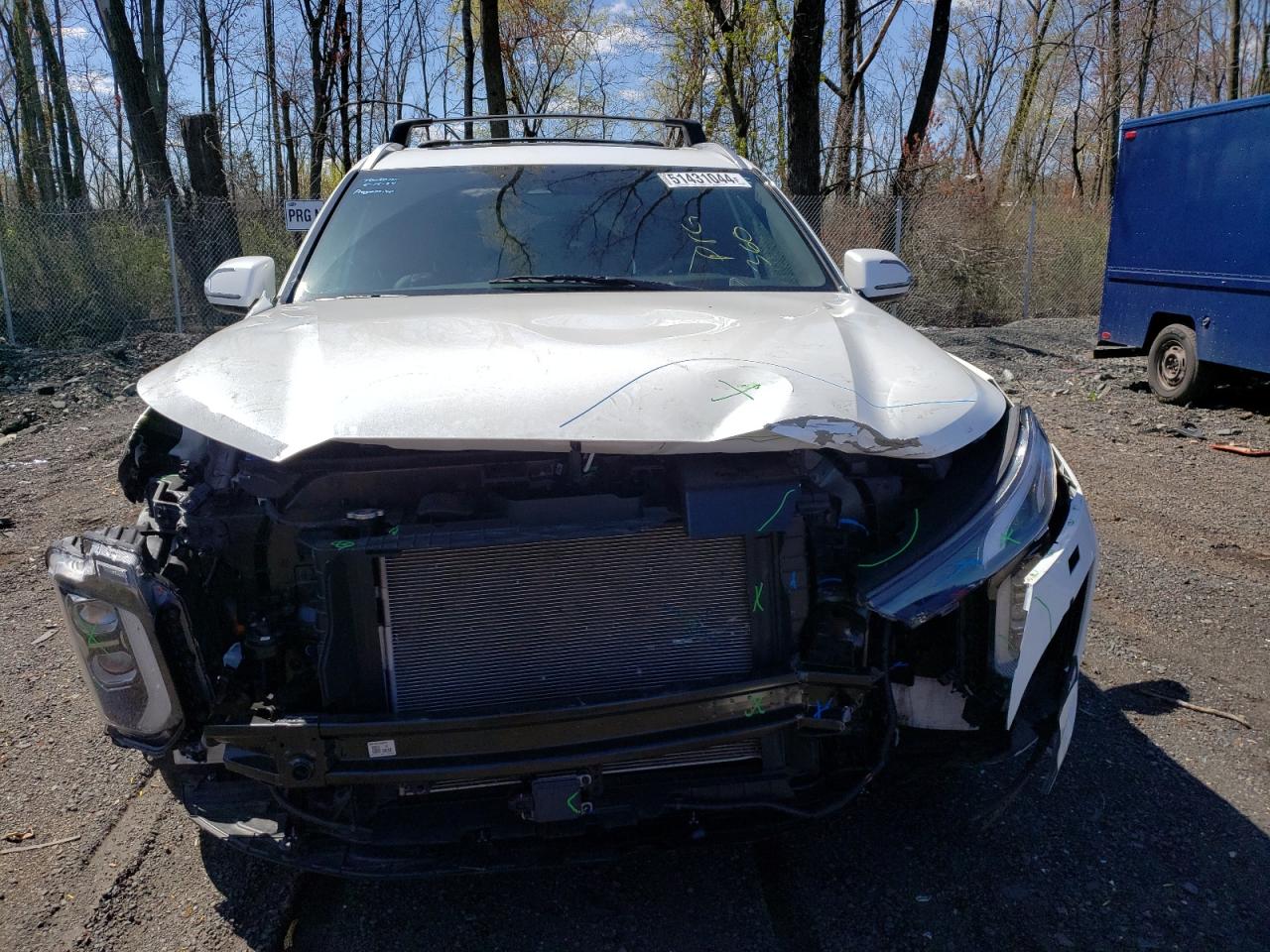 2022 HYUNDAI PALISADE CALLIGRAPHY VIN:KM8R7DHE9NU486054