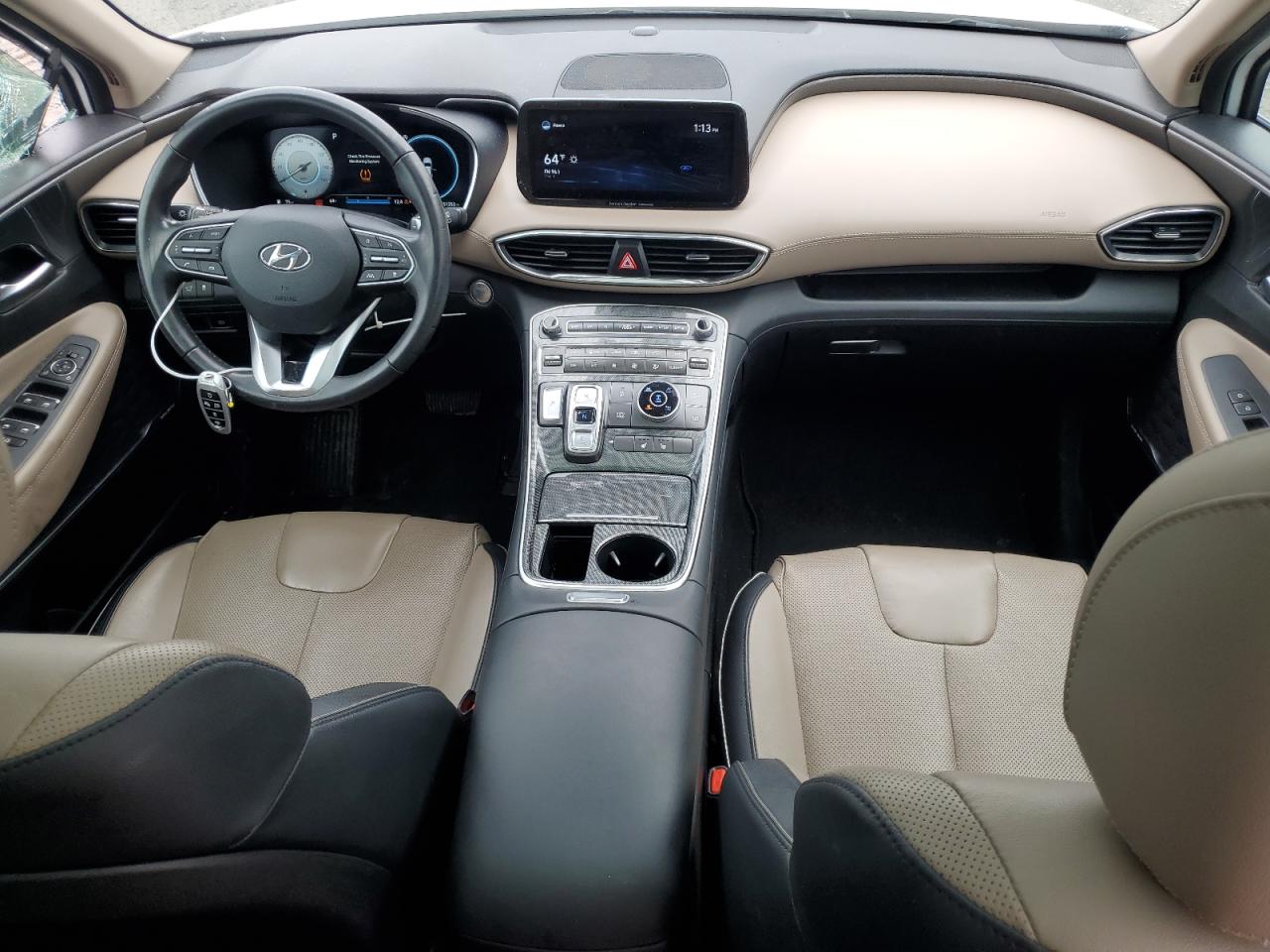 2022 HYUNDAI SANTA FE SEL VIN:5NMS3DAJ0NH398445